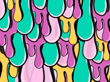 Colorful drops I - Juna Lawrence - Brainoon - Friendmade.fm - digital illustration
