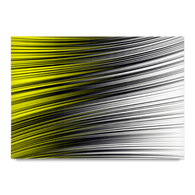 Julian Fahrenholz Yellow Flag Acrylic glass