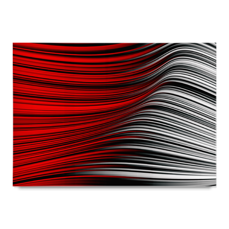 Julian Fahrenholz Red Flag Acrylic glass