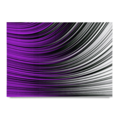 Julian Fahrenholz Purple Flag Acrylic glass
